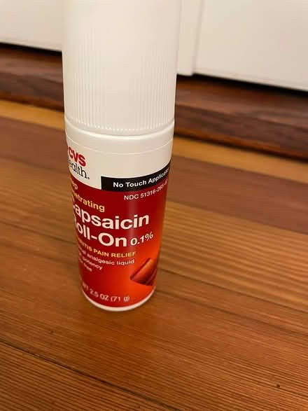 Photo of free Capsaicin roll-on for arthritis (Brookline) #1