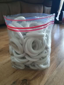 Photo of free Curtain rings (Walderslade ME5) #1