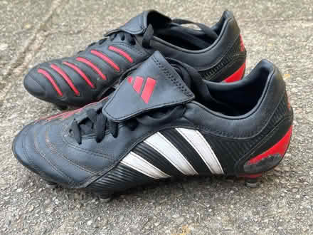 Photo of free Adidas football boots, size 6 (Biddulph Moor) #1