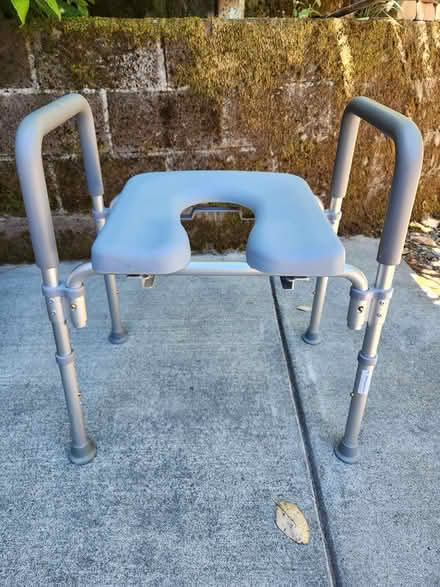 Photo of free Adjustable toilet seat riser w/arms (Woodacre) #1