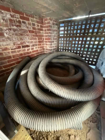 Photo of free 4” perforated drain pipe (Brookland DC) #1