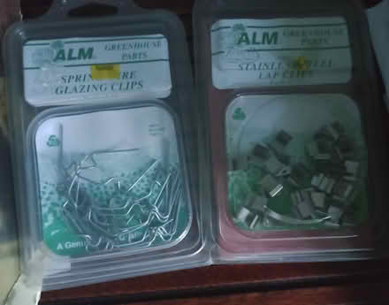 Photo of free Greenhouse glazing and lap clips (Wirksworth, DE4) #1