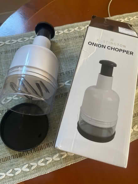 Photo of free Onion chopper (Brantham CO11) #1
