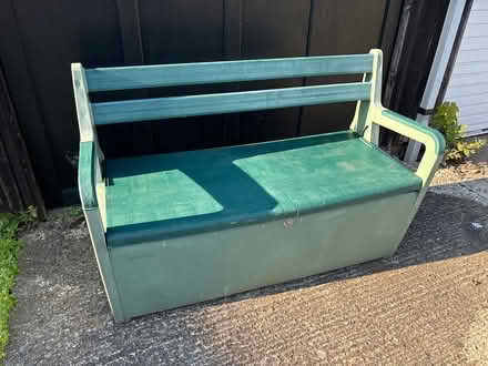 Photo of free Keter green garden storage bench (Welling DA16) #1