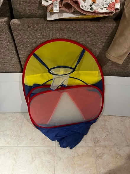 Photo of free Wine rack, baby ball pit, tv stand (Dale blvd) #2