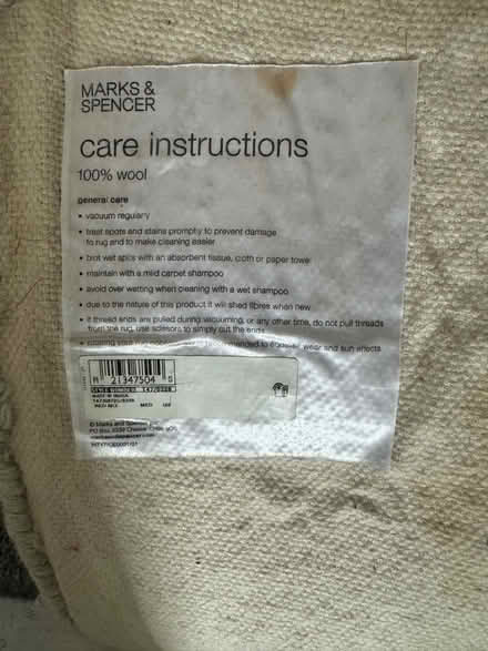 Photo of free Rug (New Brighton CH45) #2