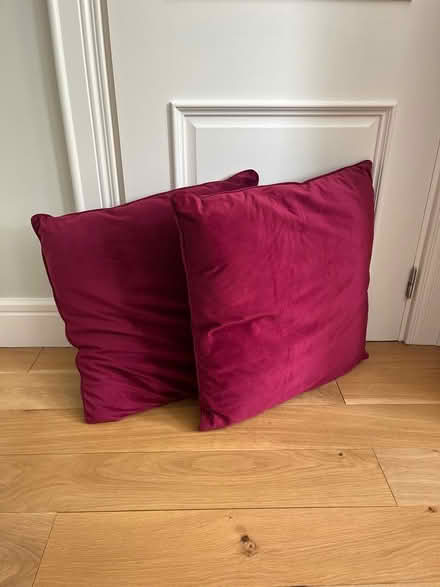 Photo of free Pair of pink cushions (West Dublin) #1