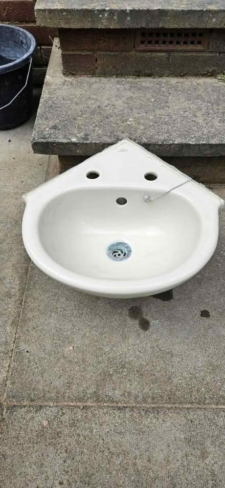 Photo of free Corner cloakroom sink (Northwood, HA6) #1