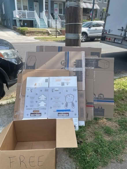 Photo of free Moving boxes @ 16th and A st SE (Stadium-Armory) #1