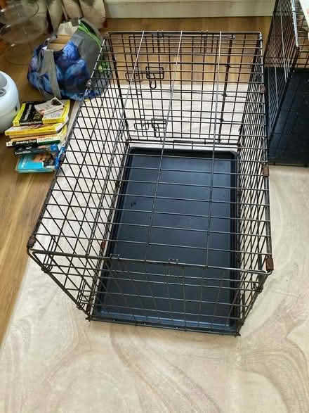 Photo of free Large dog crate (a bit rusty) (BN43) #1