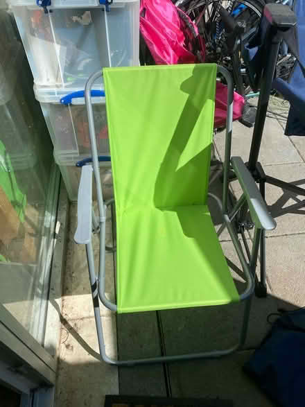 Photo of free SMALL folding chair for garden (Sydenham SE26) #1