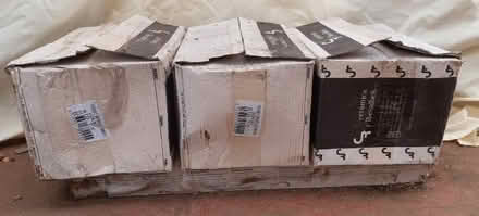 Photo of free Navy Picket Bevelled Ceramic Tiles 10 x 30cm (South Ham RG22) #3