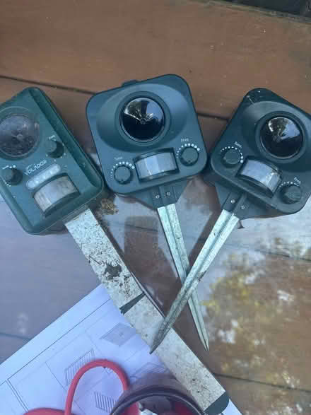Photo of free X3 sonar fox repellers (Peckham SE15) #1