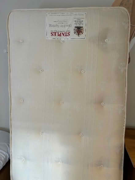 Photo of free Staples single mattress (Chiswick W4) #1