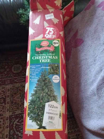 Photo of free 4 ft tall Christmas Tree (Long Eaton NG10) #1