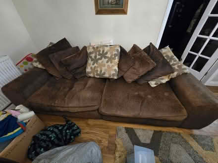 Photo of free Large 2 and 3 seater sofas (BD7 area) #1