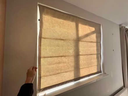 Photo of free Used Roman blind with brackets (North Dulwich SE24) #2