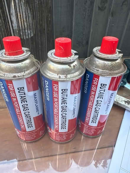 Photo of free X3 gas canisters (Peckham SE15) #1
