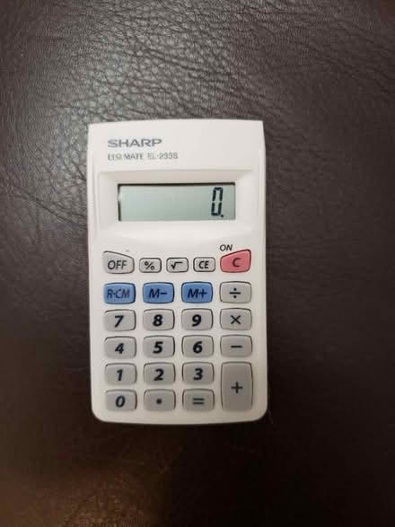 Photo of free Handheld calculator (Petworth) #1