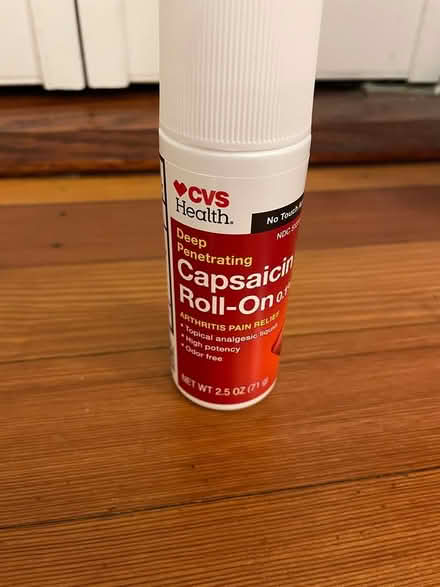 Photo of free Capsaicin roll-on for arthritis (Brookline) #2