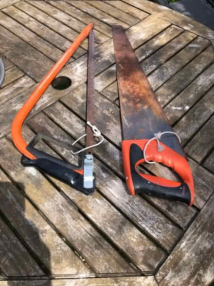 Photo of free 2 saws (Merton park SW19) #1