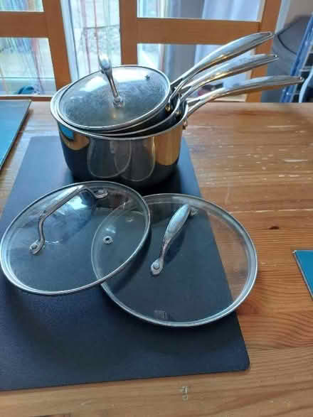 Photo of free Copper bottom saucepans (Kempston MK42) #1