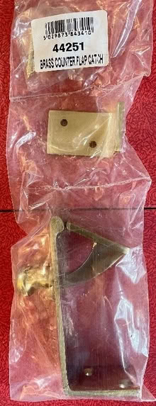 Photo of free New Brass Counter Flap Catch - Bussage area (Bussage GL6) #1