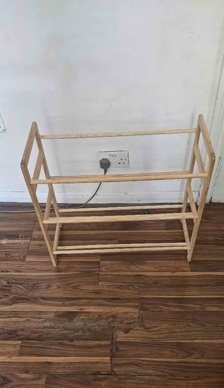 Photo of free Wooden shoe rack (SW4) #1