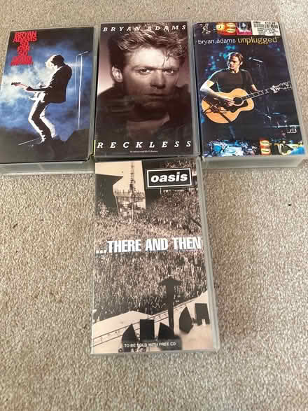 Photo of free VHS music videos (Warlingham) #1