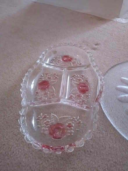 Photo of free Glass dish - 4 partitions (ME16 near E Farleigh station) #1