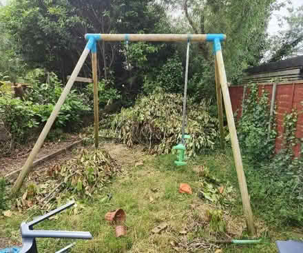 Photo of free Double swing set frame (Bradwell MK13) #1