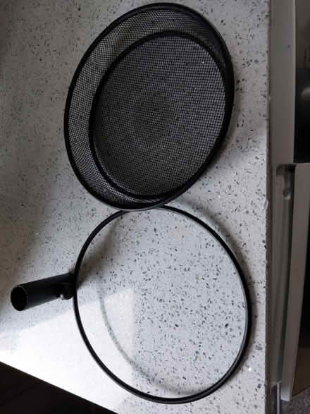 Photo of free Metal ring and basket for bird feeder pole (Bancroft MK13) #2