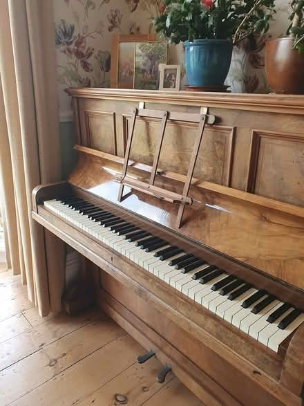 Photo of free Beautiful old walnut piano (Teignmouth) #1