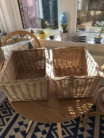 Photo of free Two wicker baskets (Braintree CM7) #1