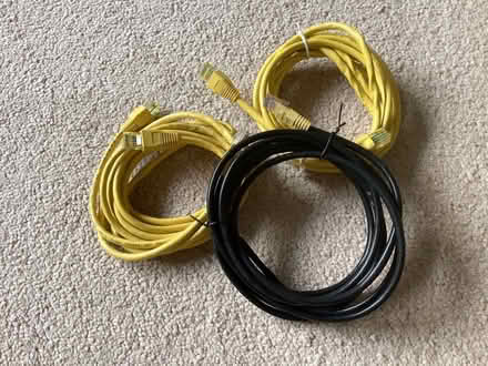 Photo of free New cables (Balerno EH14) #1
