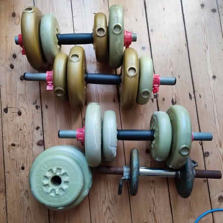 Photo of free Small selection of hand barbells (Bishopston BS7) #1