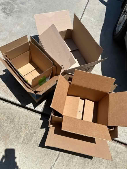Photo of free Misc Amazon boxes (Lawrence and Pruneridge)