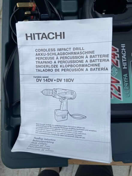 Photo of free Hitachi Cordless Drill (batteries wearing down) (Epping CM16) #4