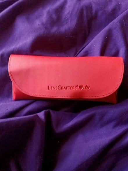 Photo of free Eye Glasses Case (White Center) #1