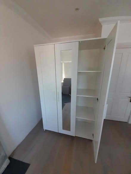 Photo of free Ikea white wardrobes with mirror (Highgate Village N6) #1