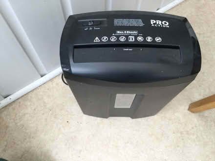 Photo of free Paper shredder (Littlemore OX4) #1