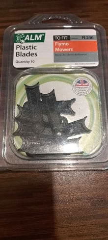 Photo of free Plastic blades to fit Flymo Mowers FL246 (Heaton Norris SK4) #1
