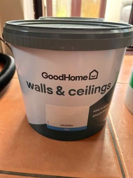 Photo of free B&Q grey paint 5L unopened (Hesketh Bank PR4) #1