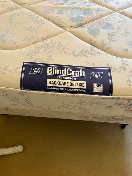 Photo of free Single bed base and mattress (Bruntsfield, Edinburgh) #4