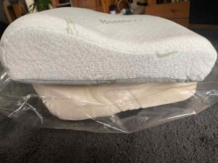 Photo of free Memory foam shaped pillow. (Surrenden BN1) #2