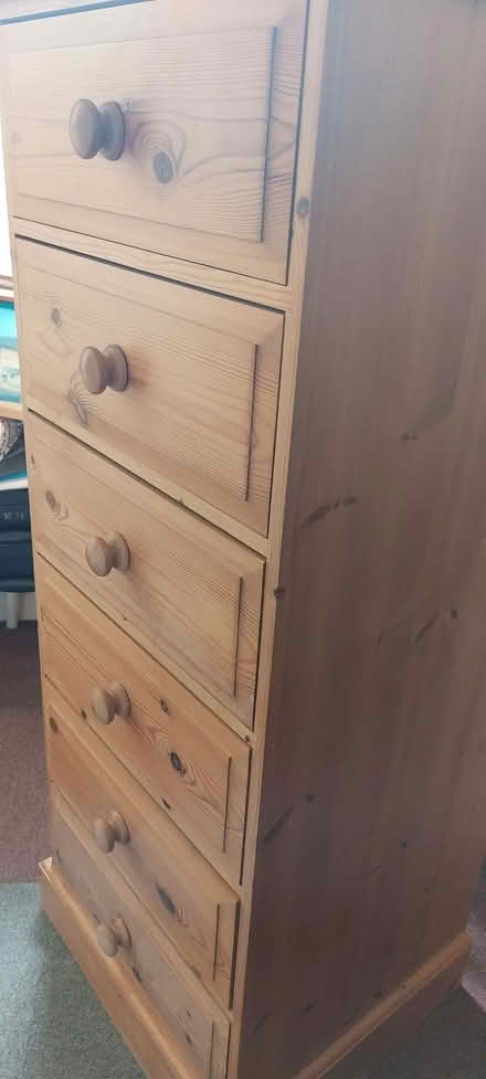 Photo of free Solid pine Chest of draws (Burton Joyce NG14) #2