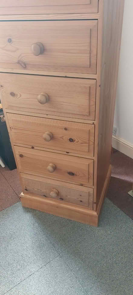 Photo of free Solid pine Chest of draws (Burton Joyce NG14) #1