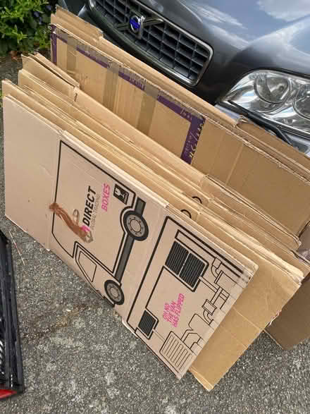 Photo of free 10 medium size cardboard boxes (SW2) #1