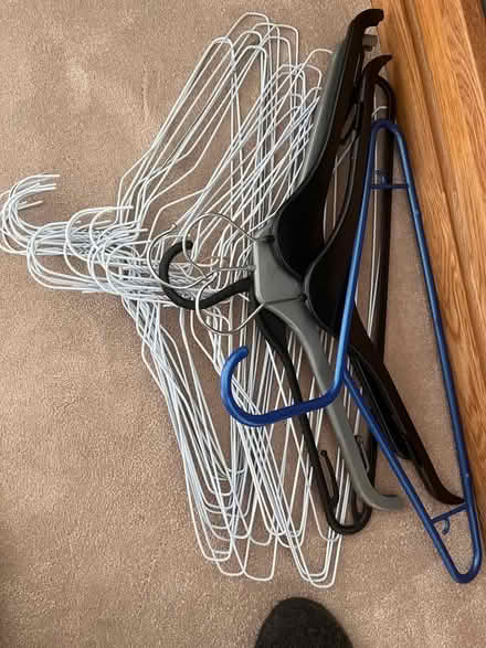 Photo of free 30 clothes hangers (Kilburn) #1