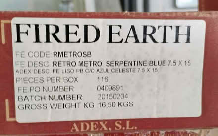 Photo of free 'Fired Earth' wall tiles (Howey LD1) #3